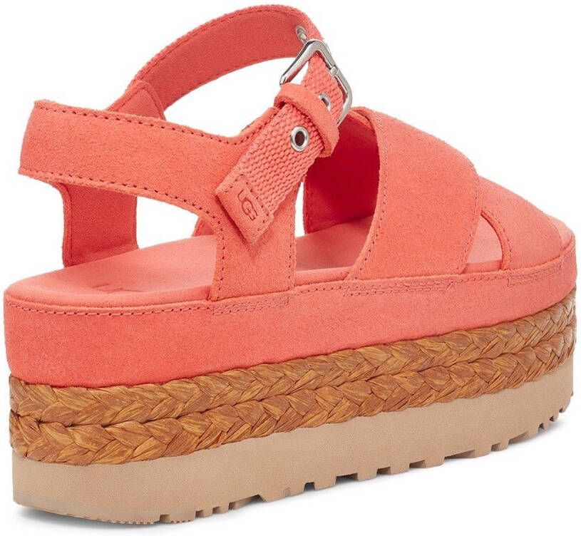 UGG Plateausandalen met gespsluiting