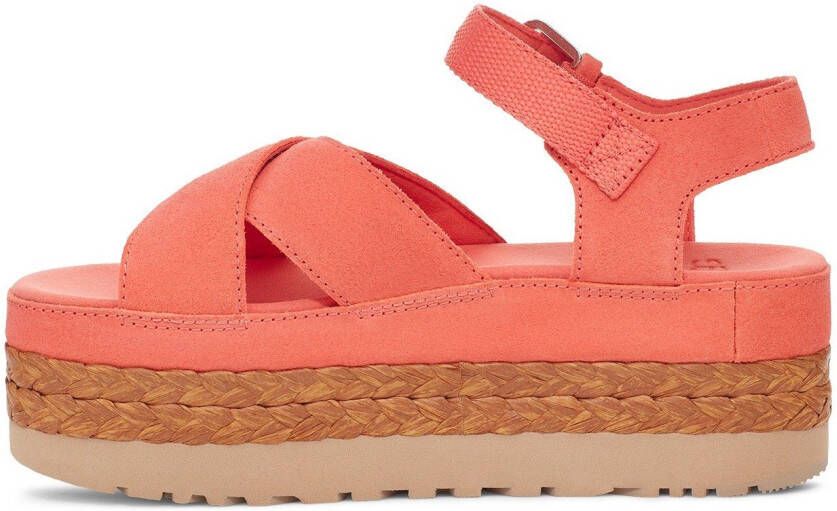 UGG Plateausandalen met gespsluiting