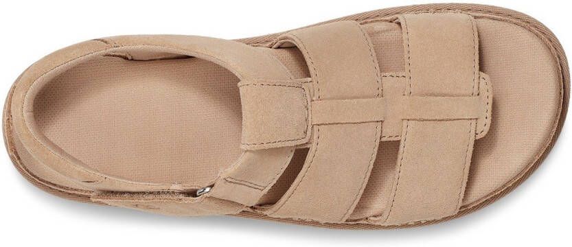 UGG Plateausandalen W Goldenstar Strap met klittenbandsluiting