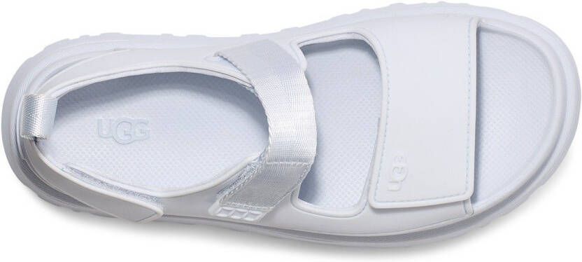 UGG Plateausandalen Goldenglow met klittenbandsluiting