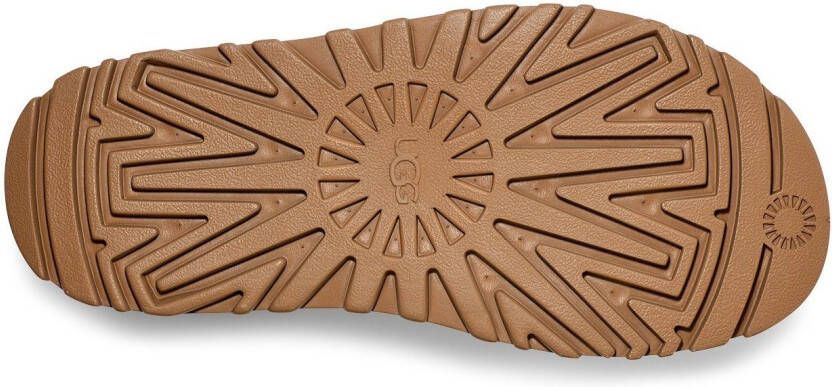 UGG Plateausandalen Goldenglow met klittenbandsluitingen