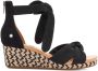 UGG Yarrow 1119992-BCVS Vrouwen Zwart Sandalen - Thumbnail 12