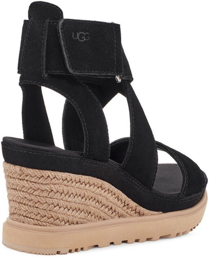 UGG Sleehaksandaaltjes ILEANA ANKLE met klittenbandsluiting