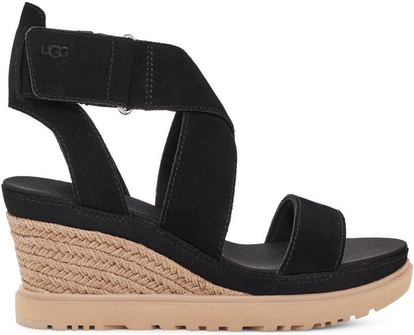 UGG Sleehaksandaaltjes ILEANA ANKLE met klittenbandsluiting