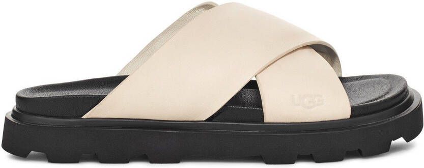 UGG Slippers CAPITELLE CROSSBAND zommerschoen slippers met plateaus zool