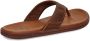 UGG SEASIDE FLIP LEATHER M Volwassenen Heren slippers Kleur: Bruin - Thumbnail 6