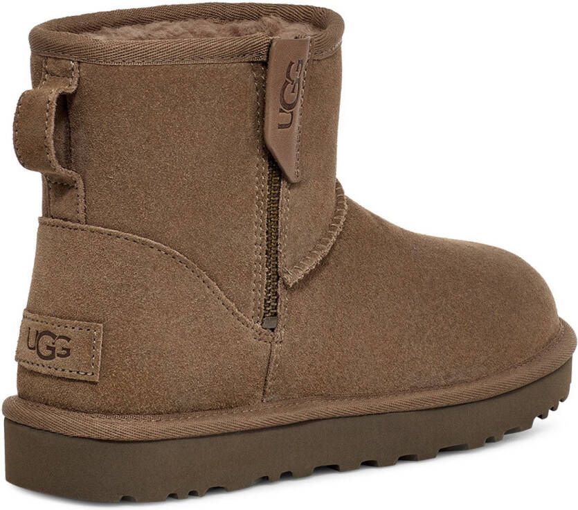 UGG Winterlaarzen CLASSIC MINI BAILEY ZIP winterlaars snowboots instaplaars met warme voering