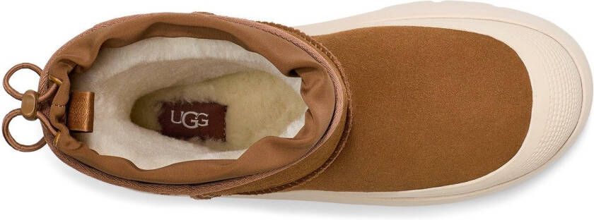 UGG Winterlaarzen M CLASSIC SHORT WEATHER HYBRID instaplaars met duurzame schuimrubberen galos