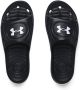 Under Armour Locker IV SL 3023758 001 nen Zwart Slippers - Thumbnail 12