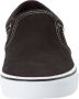 Vans Asher Canvas Heren Sneakers Black White - Thumbnail 11