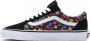 Vans Casual Zwarte Textiel Sneakers met 3cm Rubberen Zool Black Dames - Thumbnail 4