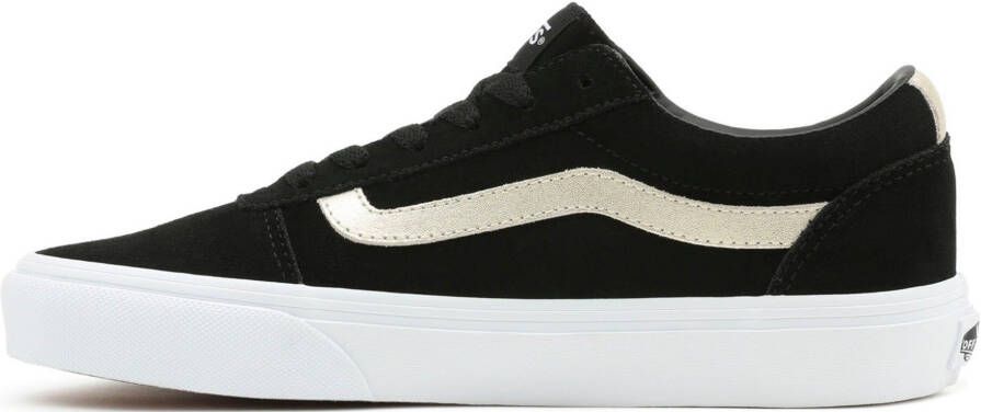 Vans Dames Wm Ward Suede Metalic Black Gold ZWART - Foto 4