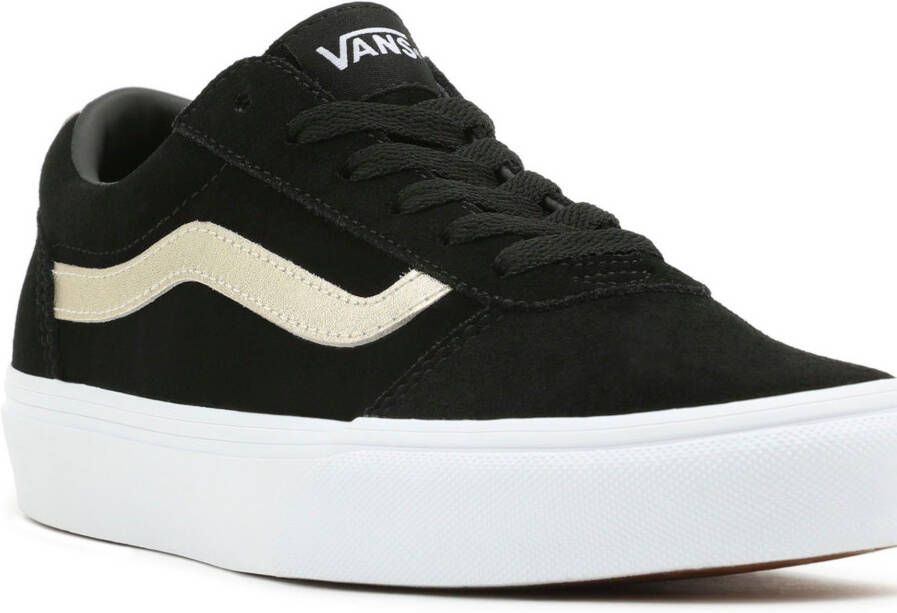 Vans Dames Wm Ward Suede Metalic Black Gold ZWART - Foto 6