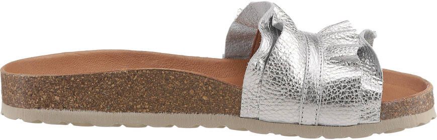 VERBENAS Slippers Rocio Roda in moderne metallic-look