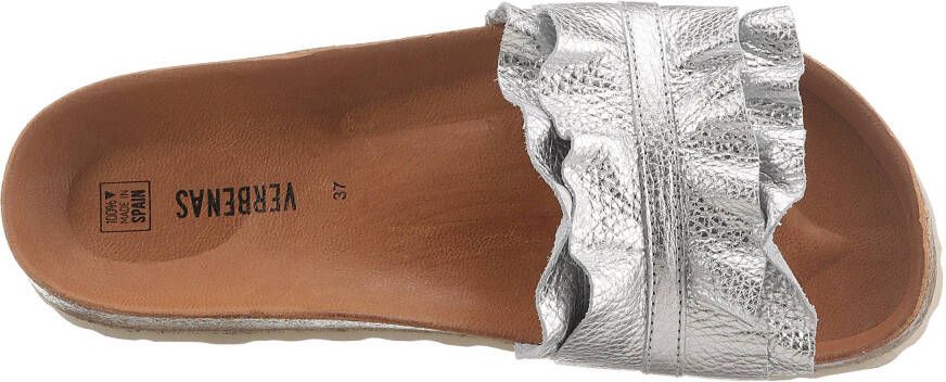 VERBENAS Slippers Rocio Roda in moderne metallic-look