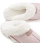 Vivance Pluchen pantoffels Huisschoen Pantoffels Clogs Slippers Pantolette met warme voering VEGAN - Thumbnail 4