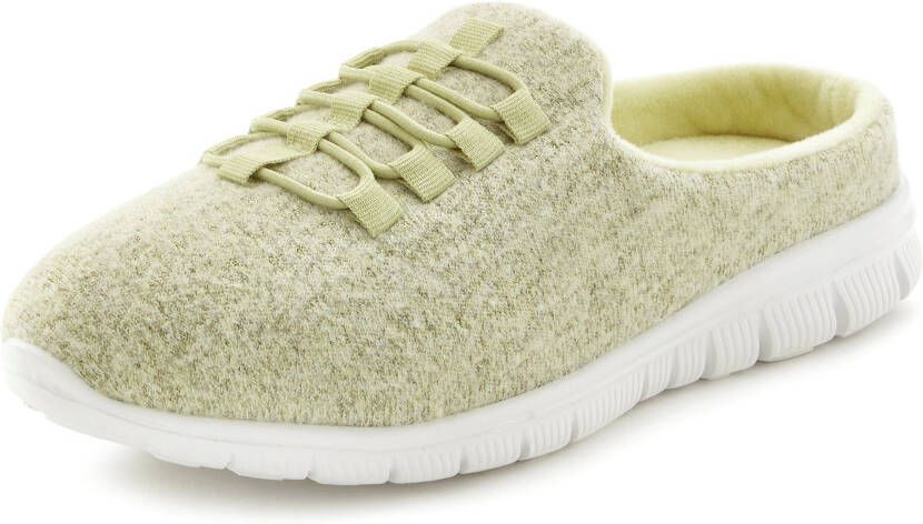 Vivance Slip-on sneakers Huisschoen slipper pantoffel clog sneaker VEGAN