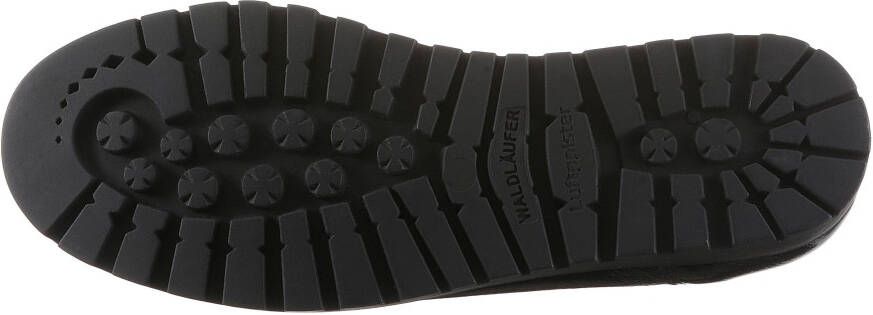 Waldläufer Mocassins HEGLI Slipper comfortabele schoen van lakleer in comfortabele schoenwijdte H