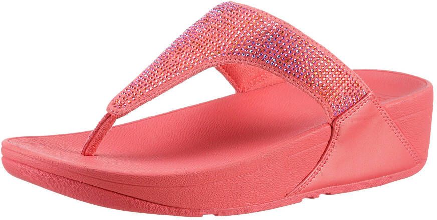 Fitflop Dianets LULU CRYSTAL EMBELLISHED TOE-POST SANDALS HOTFIX