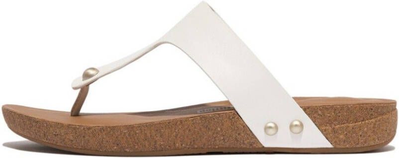 Fitflop Teenslippers IQUSHION LEATHER TOE-POST SANDALS