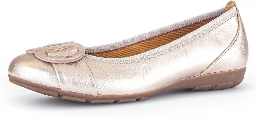 Gabor -Dames goud ballerina's & mocassins - Foto 2