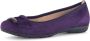 Gabor Paarse Leren Ballet Flats Purple Dames - Thumbnail 2