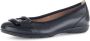 Gabor Zwarte Leren Ballet Flats Black Dames - Thumbnail 2