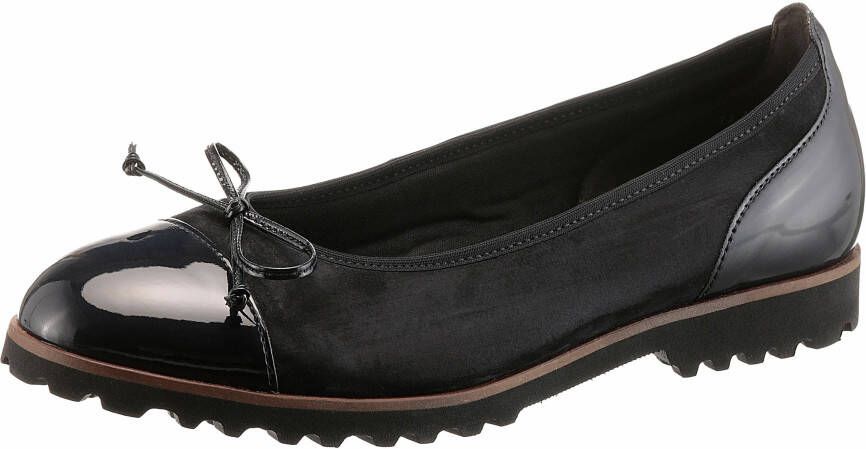 Gabor Ballerina's Flats chunky slipper met comfortabele elastische afwerking