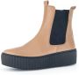 Gabor Moderne Chelsea Boots in Cognac Leer Brown Dames - Thumbnail 2