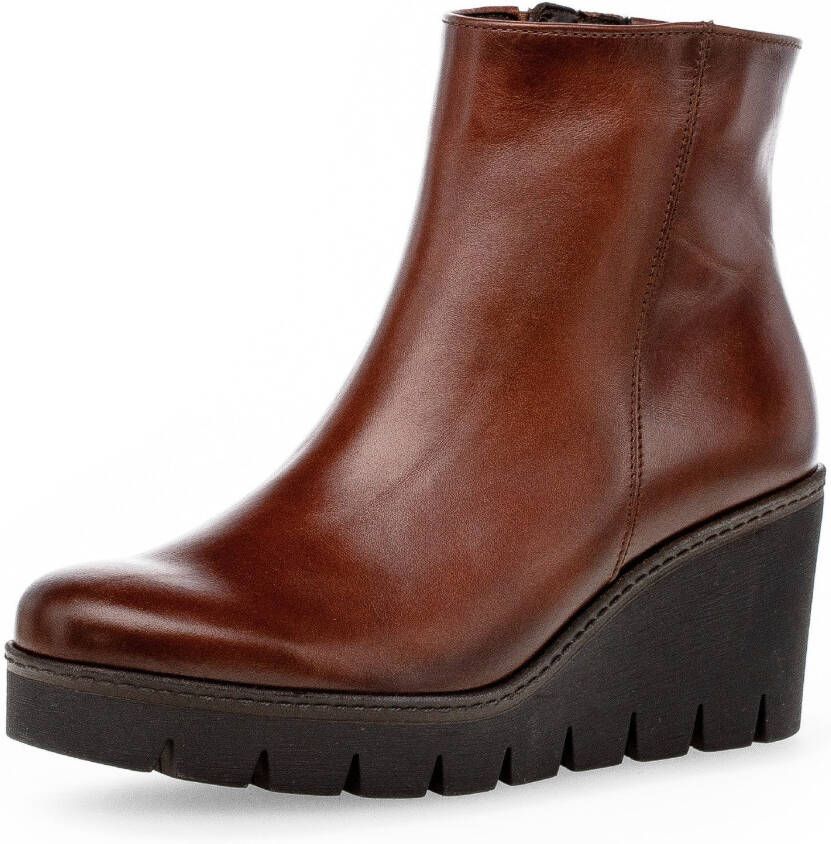 Gabor Enkellaarsjes wedge heel boots ankle boots in used look