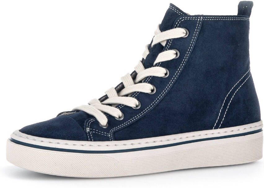 Gabor Hoge veterschoenen high top sneaker veterschoen vrijetijdsschoen met best fitting