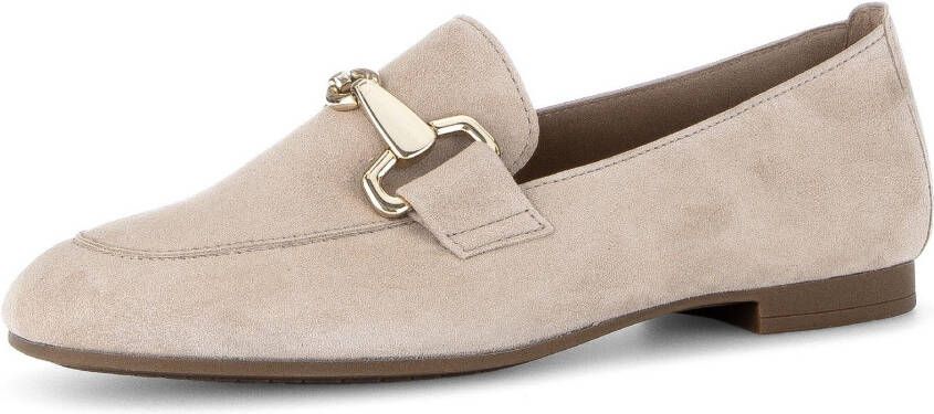 Gabor Instappers Loafer halfschoen met elegante versierspange