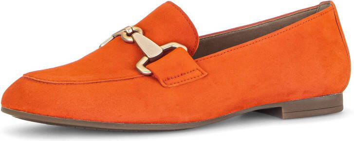 Gabor Instappers loafer lage schoen zakelijke schoen met elegante decoratieve gesp