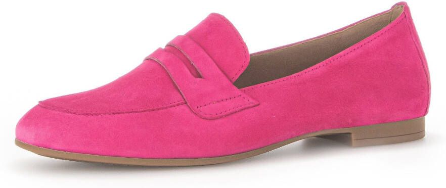 Gabor Loafers Slipper business schoen met versierband en blokhak