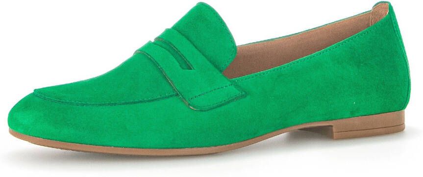 Gabor Loafers Slipper business schoen met versierband en blokhak