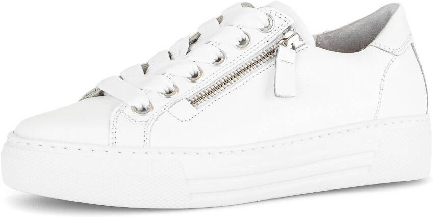 Gabor Plateausneakers Florence vrijetijdsschoen halfschoen veterschoen in comfortabele breedte g = wijd