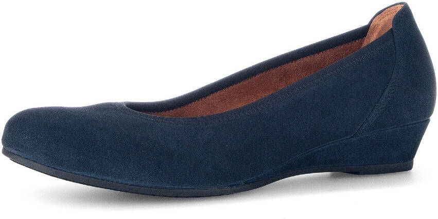 Gabor Pumps Kreta wedge heel lage schoen slip-on shoe in comfortable width g (= wide)