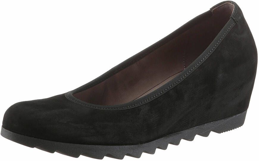 Gabor Pumps wedge heel half shoe slip-on shoe with profile sole