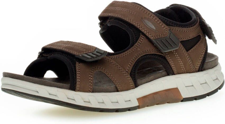 Gabor Rollingsoft Trekkingsandalen zomerschuh klittenbandschoen vrijetijdssandaal in comfortbreedte g (breed)