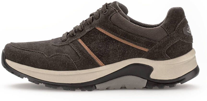 Gabor Rollingsoft Sneakers in breedte g (breed) vrijetijdsschoen lage schoen veterschoen