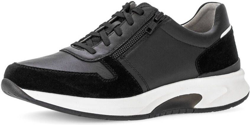 Gabor Rollingsoft Sneakers met sleehak veterschoenen comfort schoen vrijetijdsschoen breedte g 1 2 (= breed)