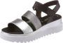 Gabor multi casual open sandals Zwart Dames - Thumbnail 2