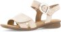 Gabor Bruin Gouden Leren Sandalen Multicolor Dames - Thumbnail 2