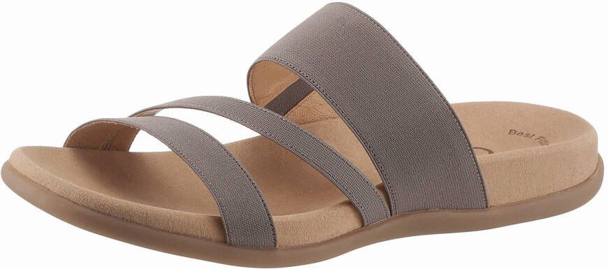 Gabor Slippers wedge heel summer shoe slippers with breathable leather lining