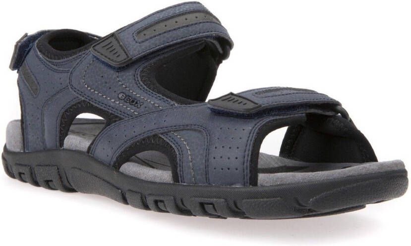 Geox Sandalen UOMO SANDAL STRADA zomerschoen klittenbandschoen outdoorsandaal trekkinglook - Foto 4