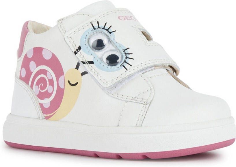 Geox Sneakers B BIGLIA GIRL met klittenbandsluiting