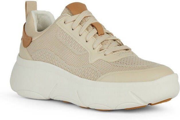 Geox Sneakers D NEBULA 2.0 X A met contrastafwerkingen vrijetijdsschoen halfhoge schoen veterschoen