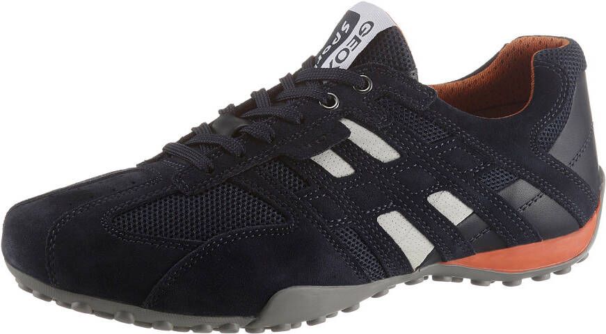 Geox Sneakers Snake met speciale membraan vrijetijdsschoen halfhoge schoen veterschoen