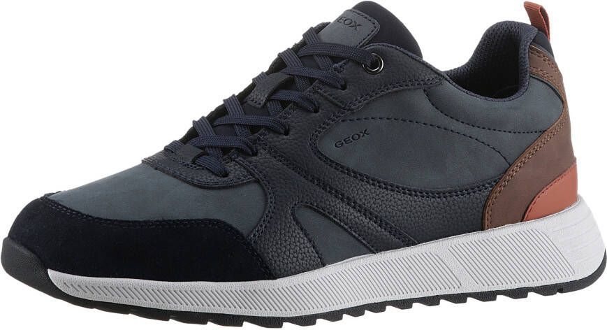 Geox Sneakers U MOLVENO A Vrijetijdsschoen halfschoen veterschoen met plateauzool