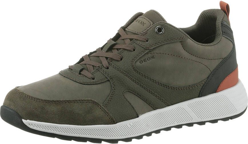 Geox Sneakers U MOLVENO A Vrijetijdsschoen halfschoen veterschoen met plateauzool